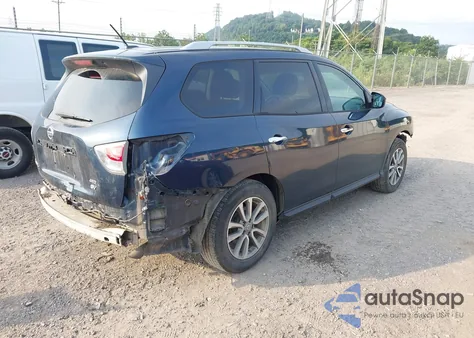 2014 Nissan Pathfinder Sv z USA, uszkodzony, nr VIN 5N1AR2MMXEC732477